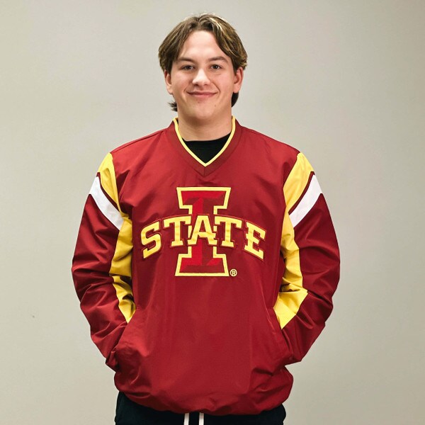 GIII I-State Cardinal V-Neck Pullover Jacket